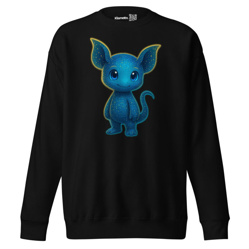 Digitaler Sternenfreund Unisex-Sweatshirt
