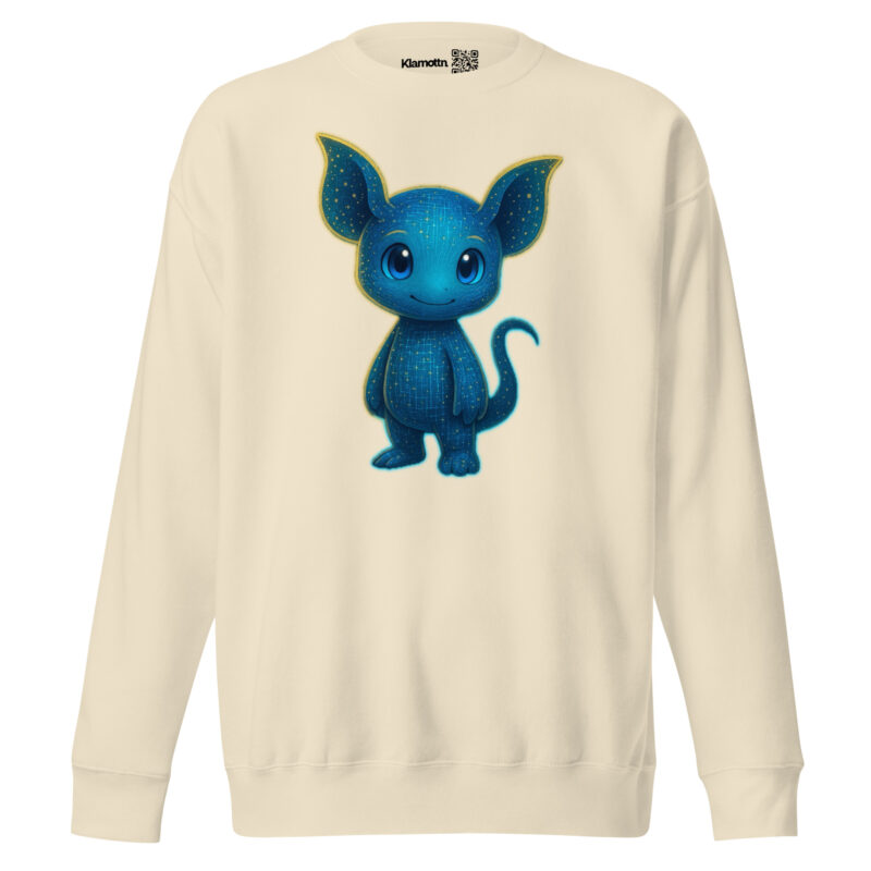 Digitaler Sternenfreund Unisex-Sweatshirt