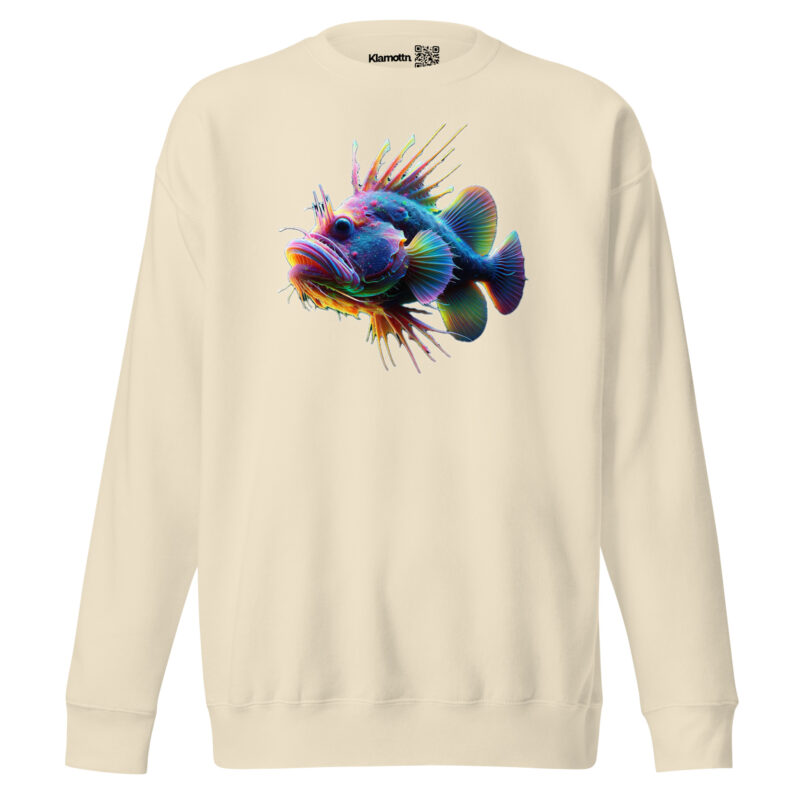 Neon-Stachel-Fisch Unisex-Sweatshirt