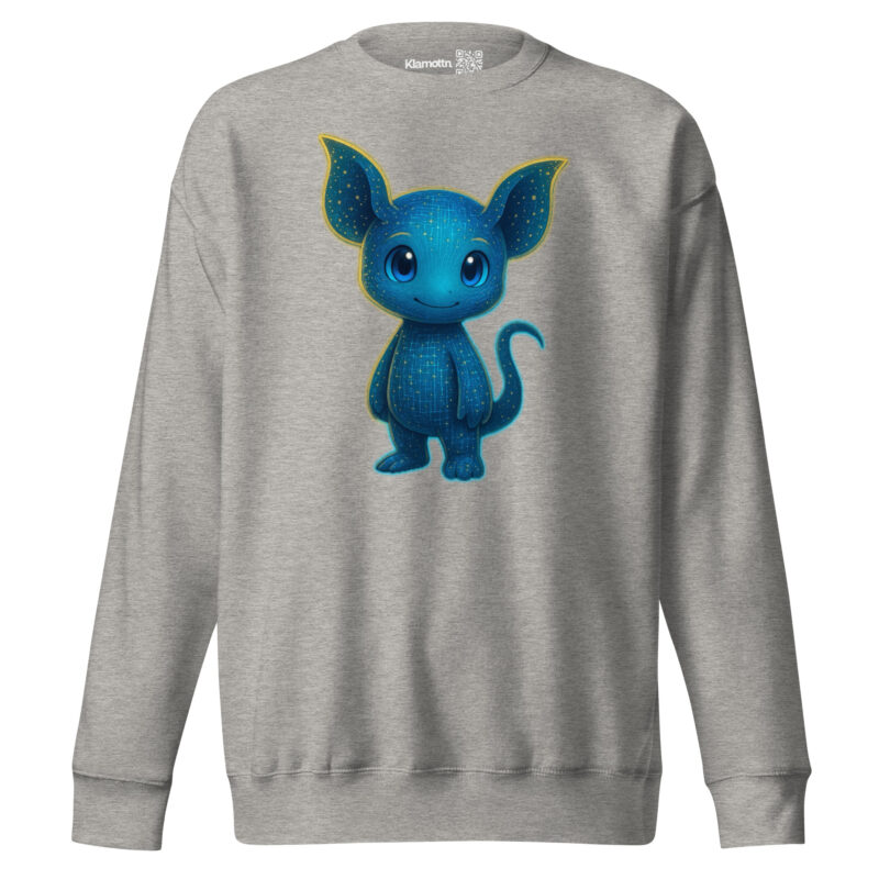 Digitaler Sternenfreund Unisex-Sweatshirt
