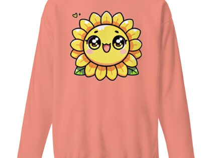 Kawaii Sonnenblume mit großen Glubschaugen Unisex-Sweatshirt – Sweatshirts – klamottn.de Kawaii Sonnenblume mit großen Glubschaugen Unisex-Sweatshirt – Sweatshirts – klamottn.de