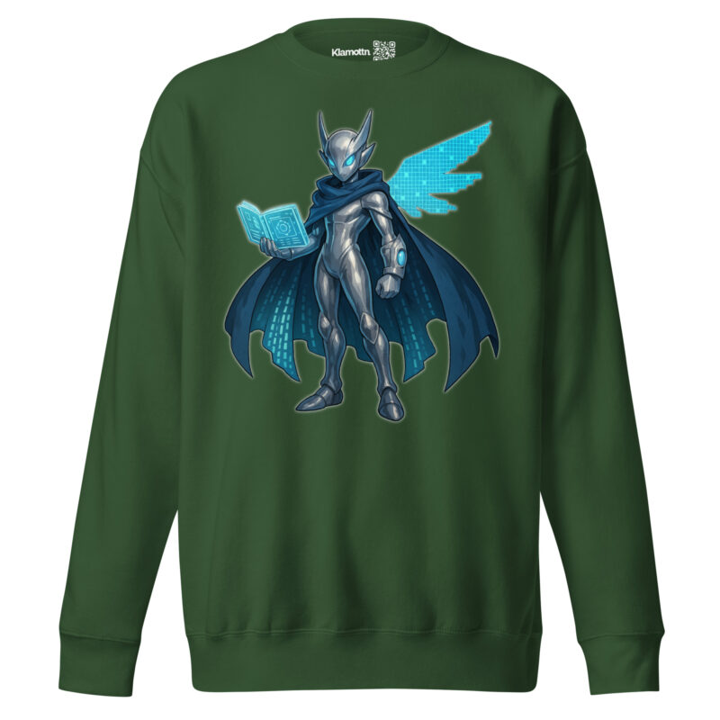 Digital guardian of the knowledge unisex sweatshirt