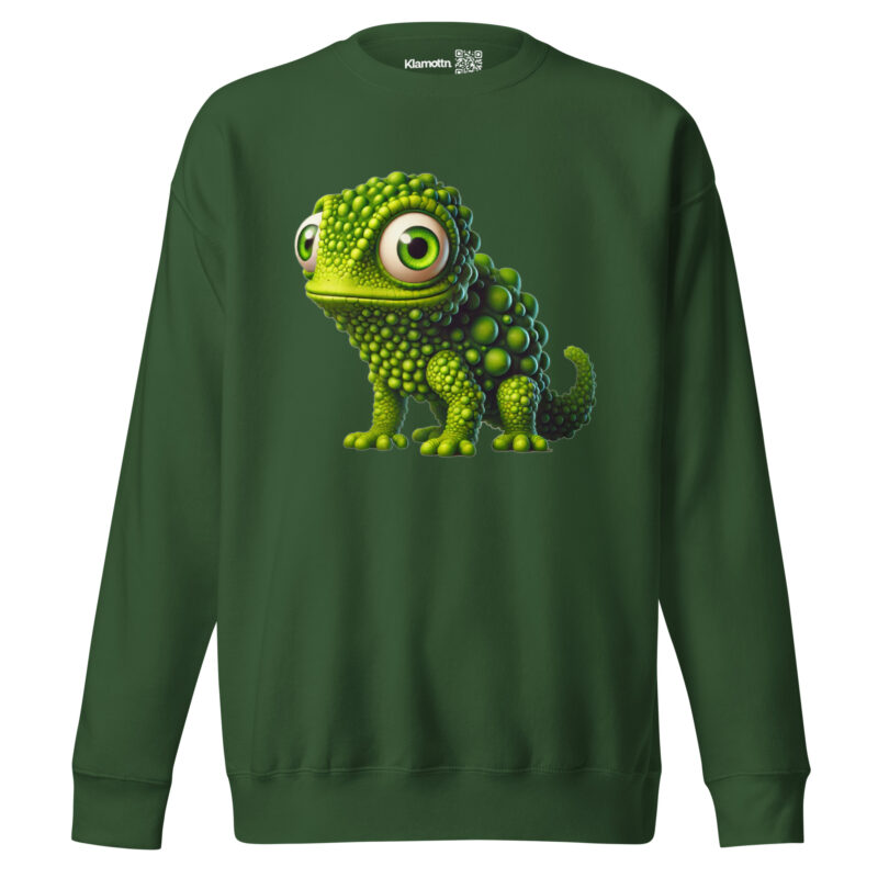 Knubbel-Kröti mit Kulleraugen Unisex-Sweatshirt