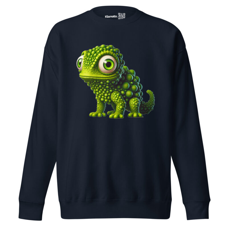 Knubbel-Kröti mit Kulleraugen Unisex-Sweatshirt