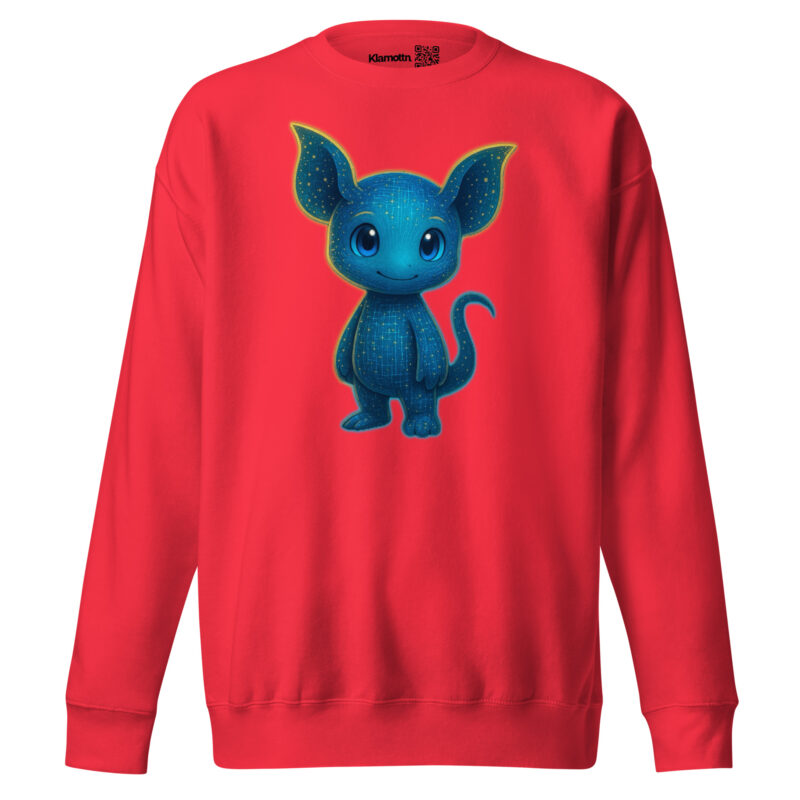 Digitaler Sternenfreund Unisex-Sweatshirt