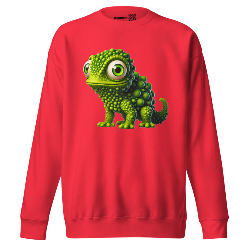 Knubbel-Kröti mit Kulleraugen Unisex-Sweatshirt