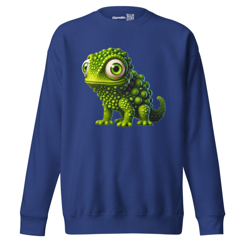 Knubbel-Kröti mit Kulleraugen Unisex-Sweatshirt