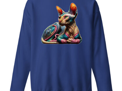 Psychedelische Sphinxkatze Unisex-Sweatshirt – Sweatshirts – klamottn.de Psychedelische Sphinxkatze Unisex-Sweatshirt – Sweatshirts – klamottn.de