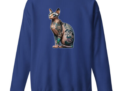 Majestätische Sphynx-Katze Unisex-Premium-Pullover – Sweatshirts – klamottn.de Majestätische Sphynx-Katze Unisex-Premium-Pullover – Sweatshirts – klamottn.de