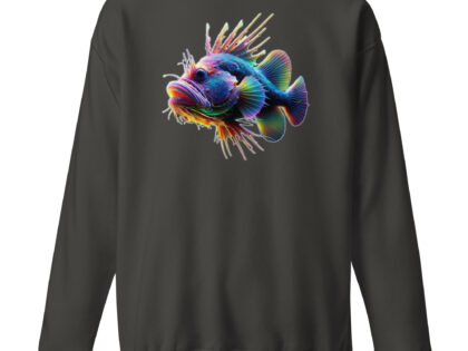 Neon-Stachel-Fisch Unisex-Sweatshirt – Sweatshirts – klamottn.de Neon-Stachel-Fisch Unisex-Sweatshirt – Sweatshirts – klamottn.de