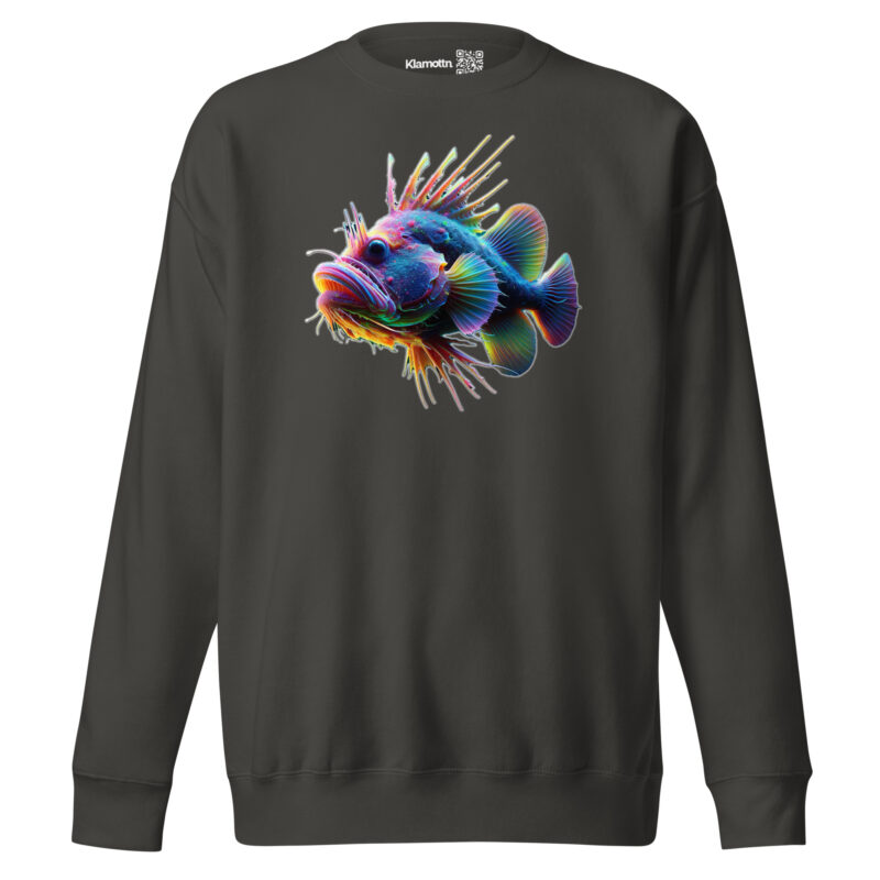 Neon-Stachel-Fisch Unisex-Sweatshirt