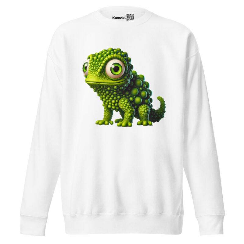 Knubbel-Kröti mit Kulleraugen Unisex-Sweatshirt