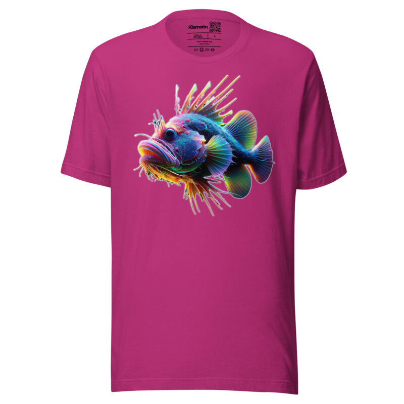 Neon-Stachel-Fisch Unisex-T-Shirt