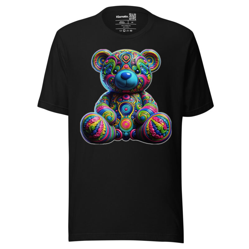 Bunter Psychedelic-Teddy Unisex-T-Shirt