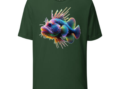 Neon-Stachel-Fisch Unisex-T-Shirt – T-Shirts – klamottn.de Neon-Stachel-Fisch Unisex-T-Shirt – T-Shirts – klamottn.de