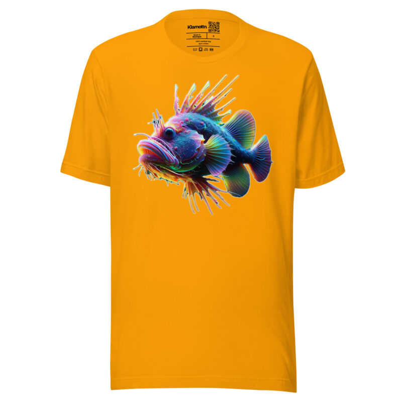 Neon-Stachel-Fisch Unisex-T-Shirt