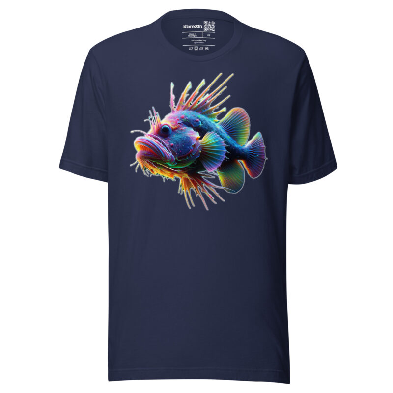 Neon-Stachel-Fisch Unisex-T-Shirt
