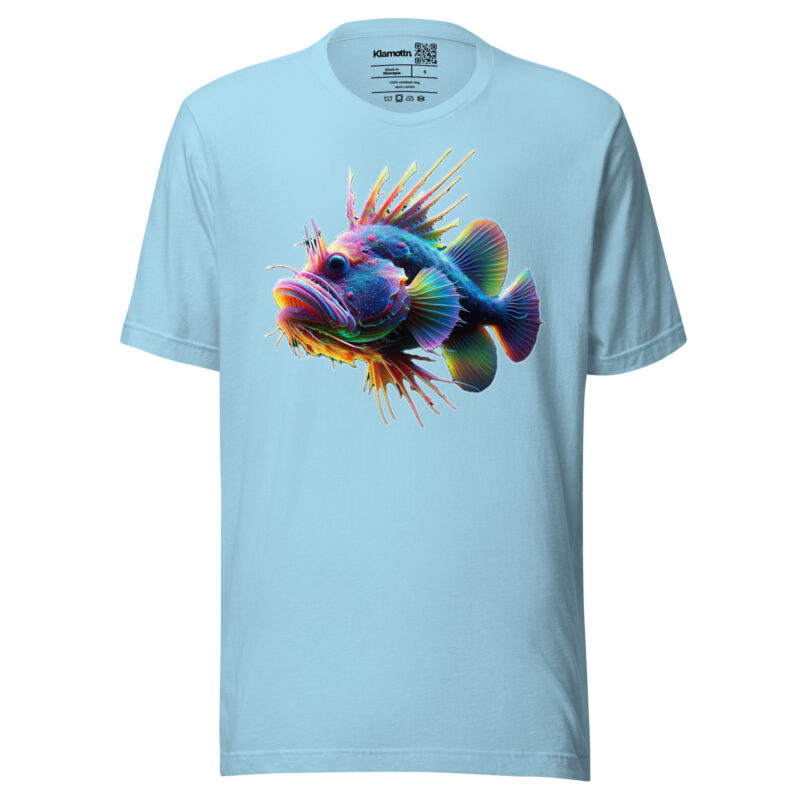Neon-Stachel-Fisch Unisex-T-Shirt
