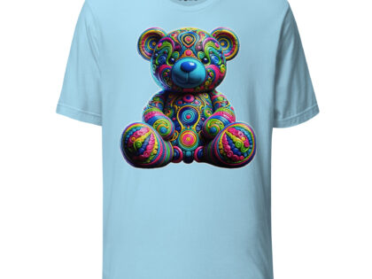 Bunter Psychedelic-Teddy Unisex-T-Shirt – T-Shirts – klamottn.de Bunter Psychedelic-Teddy Unisex-T-Shirt – T-Shirts – klamottn.de