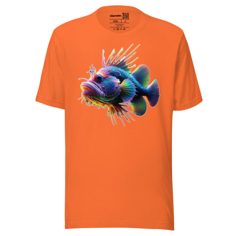 Neon-Stachel-Fisch Unisex-T-Shirt