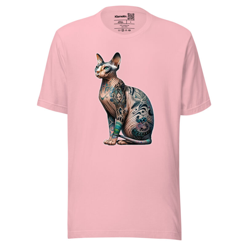 Majestätische Sphynx-Katze Unisex-T-Shirt