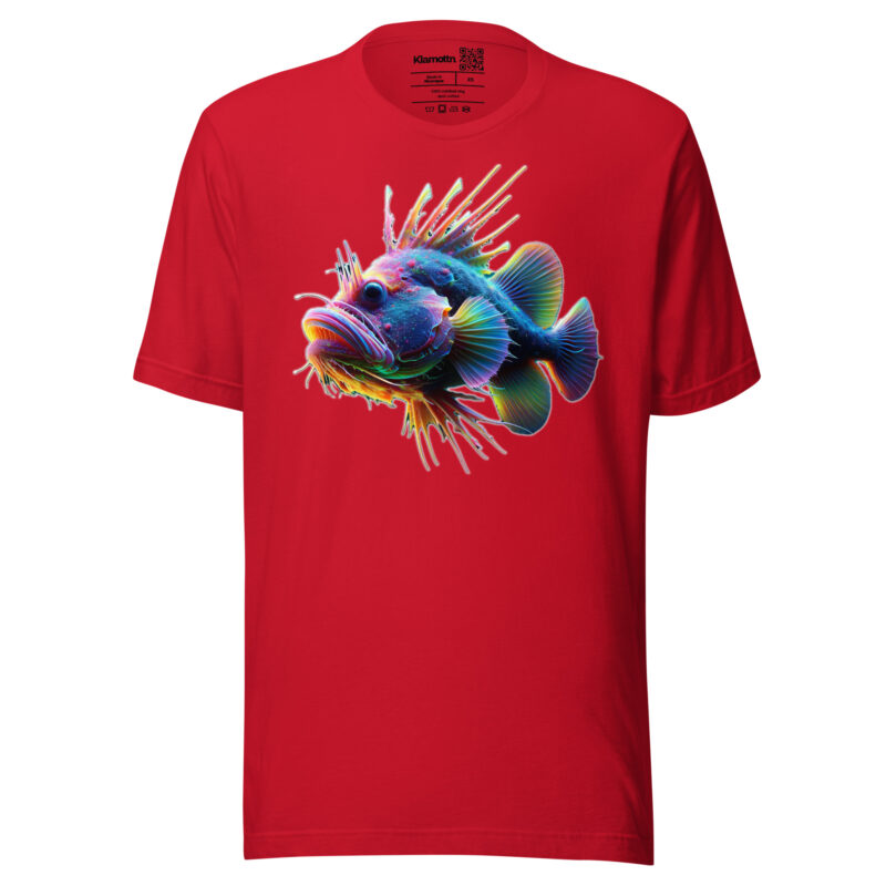 Neon-Stachel-Fisch Unisex-T-Shirt