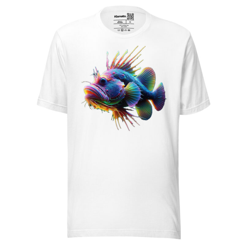 Neon-Stachel-Fisch Unisex-T-Shirt