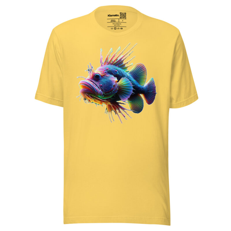 Neon-Stachel-Fisch Unisex-T-Shirt
