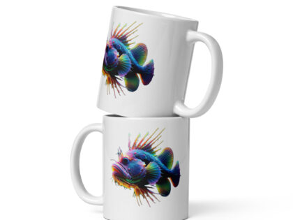 Neon-Stachel-Fisch Tasse – Home & Living – klamottn.de Neon-Stachel-Fisch Tasse – Home & Living – klamottn.de