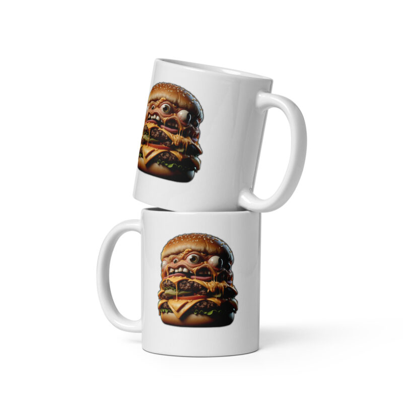 Verrückter Monster-Burger Tasse