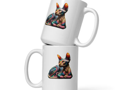 Psychedelische Sphinxkatze Tasse – Home & Living – klamottn.de Psychedelische Sphinxkatze Tasse – Home & Living – klamottn.de