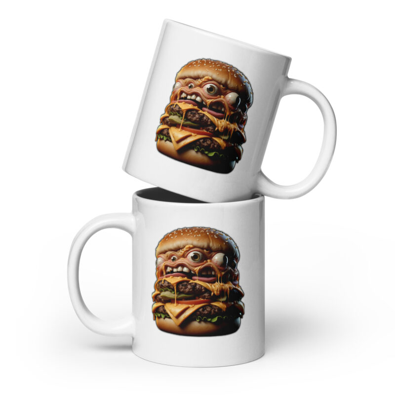Verrückter Monster-Burger Tasse