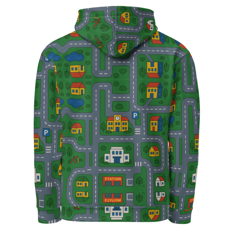 90er DDR Straßen Spielteppich Unisex-Kapuzenpullover - Special Edition – Hoodies – klamottn.de