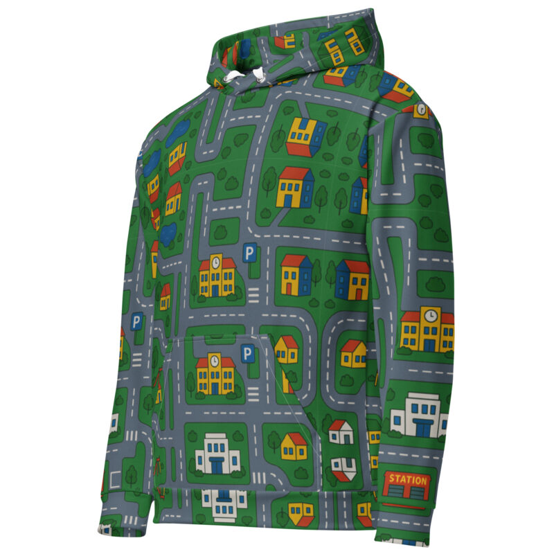 90er DDR Straßen Spielteppich Unisex-Kapuzenpullover - Special Edition – Hoodies – klamottn.de