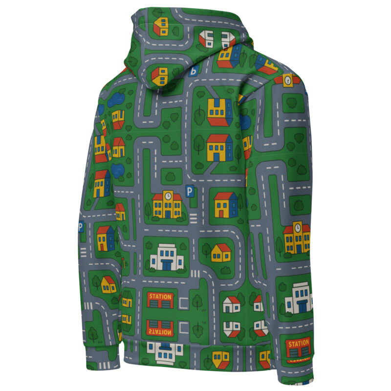 90er DDR Straßen Spielteppich Unisex-Kapuzenpullover - Special Edition – Hoodies – klamottn.de