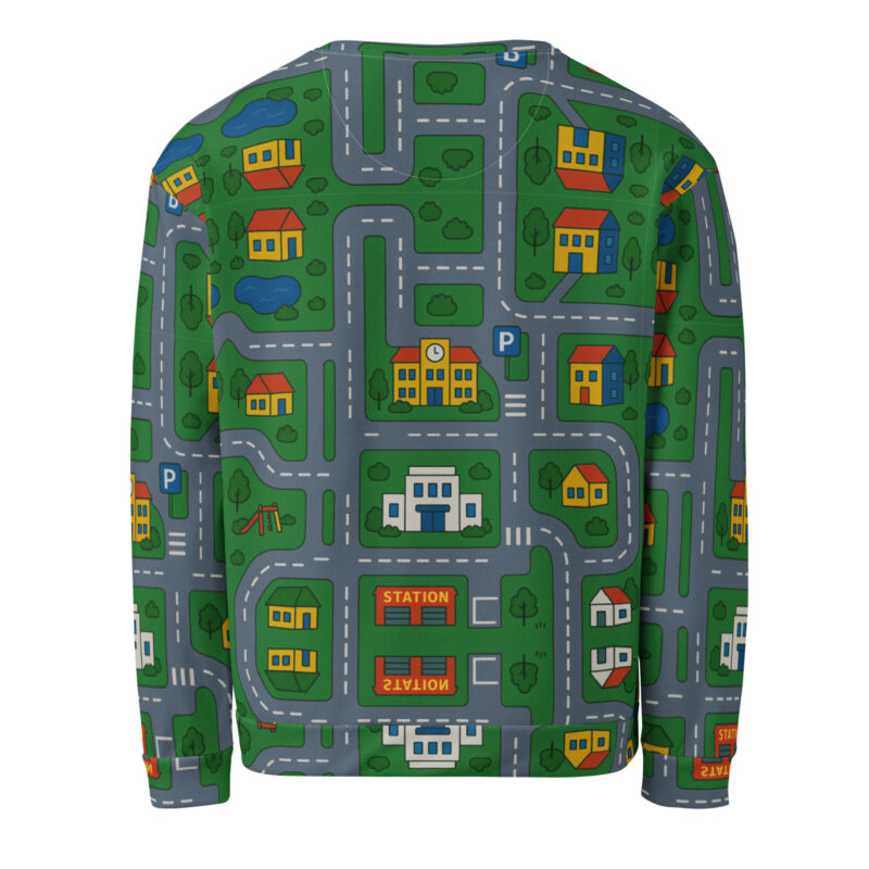 90er DDR Straßen Spielteppich Unisex-Pullover - Special Edition – Sweatshirts – klamottn.de