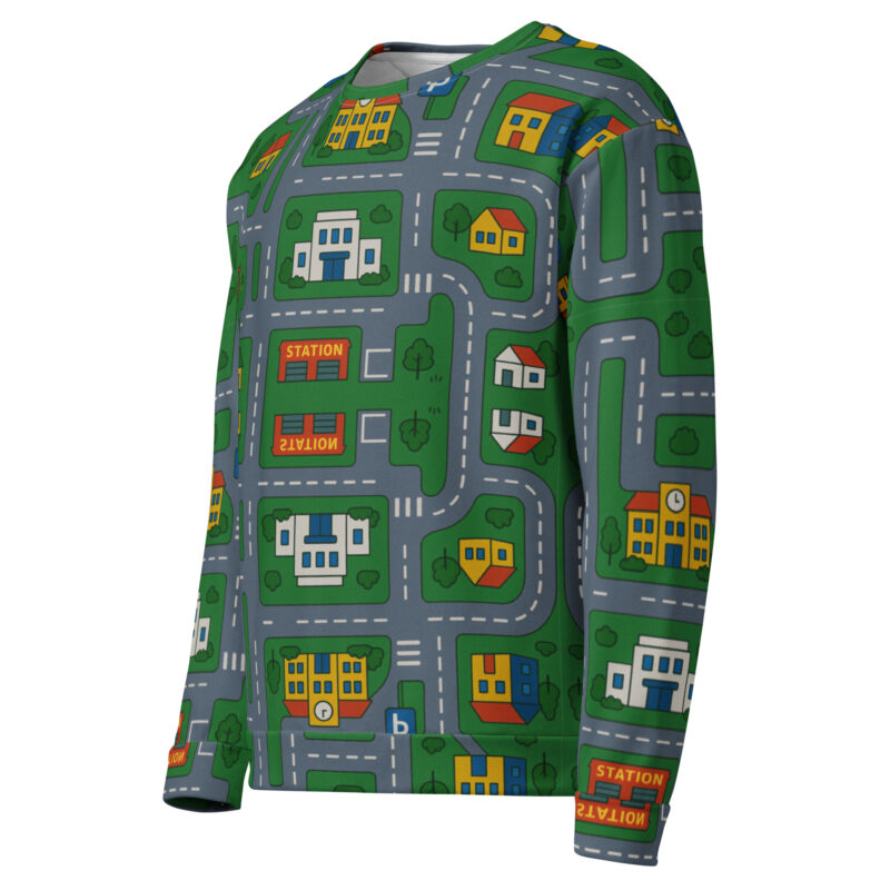 90er DDR Straßen Spielteppich Unisex-Pullover - Special Edition – Sweatshirts – klamottn.de