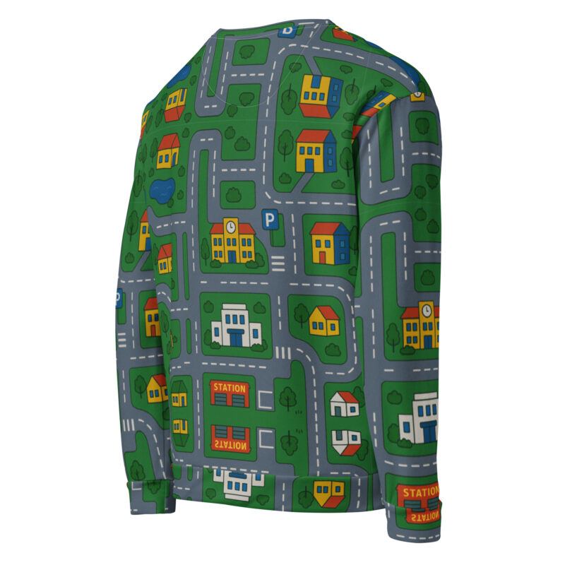 90er DDR Straßen Spielteppich Unisex-Pullover - Special Edition – Sweatshirts – klamottn.de