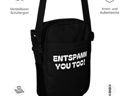 Entspann you too! Umhängetasche – Accessoires – klamottn.de Entspann you too! Umhängetasche – Accessoires – klamottn.de