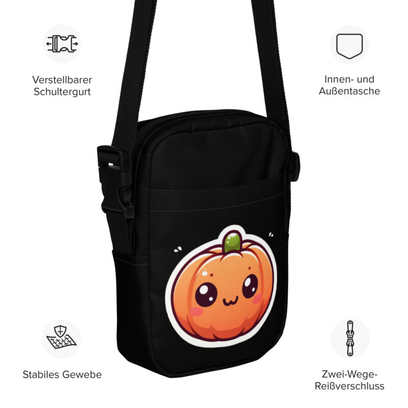 Kawaii Kürbis Umhängetasche – Accessoires – klamottn.de