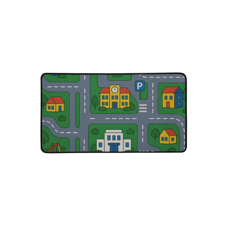 90er DDR Straßen Spielteppich Schreibtischunterlage – Home & Living – klamottn.de