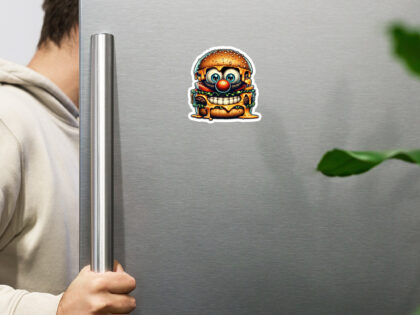 Cheeseburger Clown Magnet – Home & Living – klamottn.de Cheeseburger Clown Magnet – Home & Living – klamottn.de