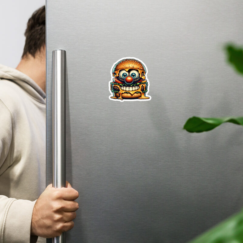 Cheeseburger Clown Magnet – Home & Living – klamottn.de
