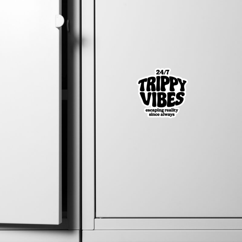 Trippy Vibes – Escaping reality since always Magnet – Home & Living – klamottn.de