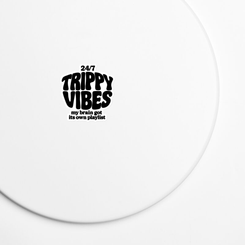Trippy Vibes – My Brain Got Its Own Playlist Magnet – Home & Living – klamottn.de
