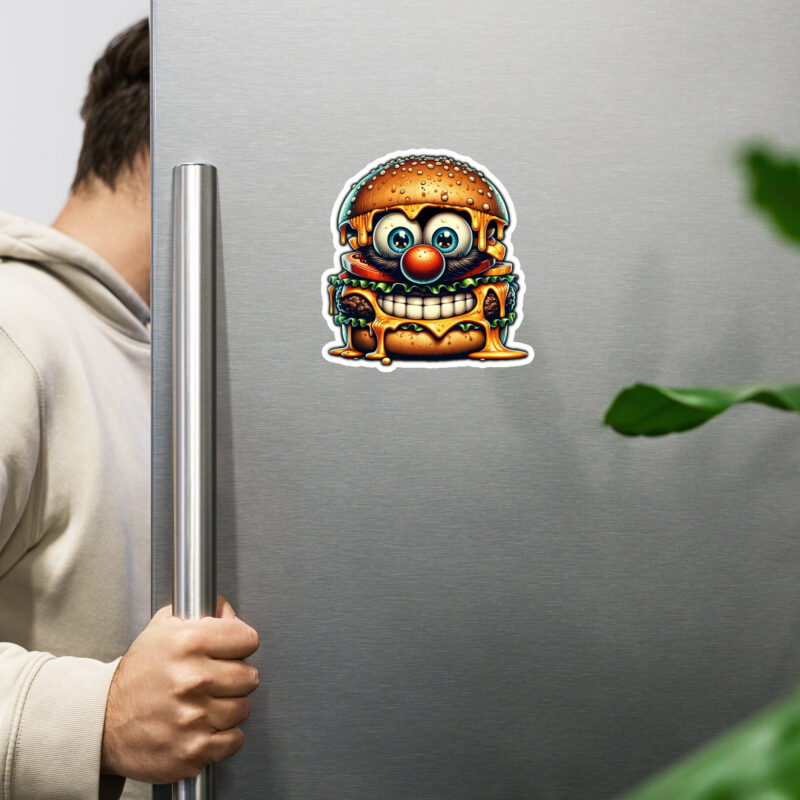 Cheeseburger Clown Magnet – Home & Living – klamottn.de