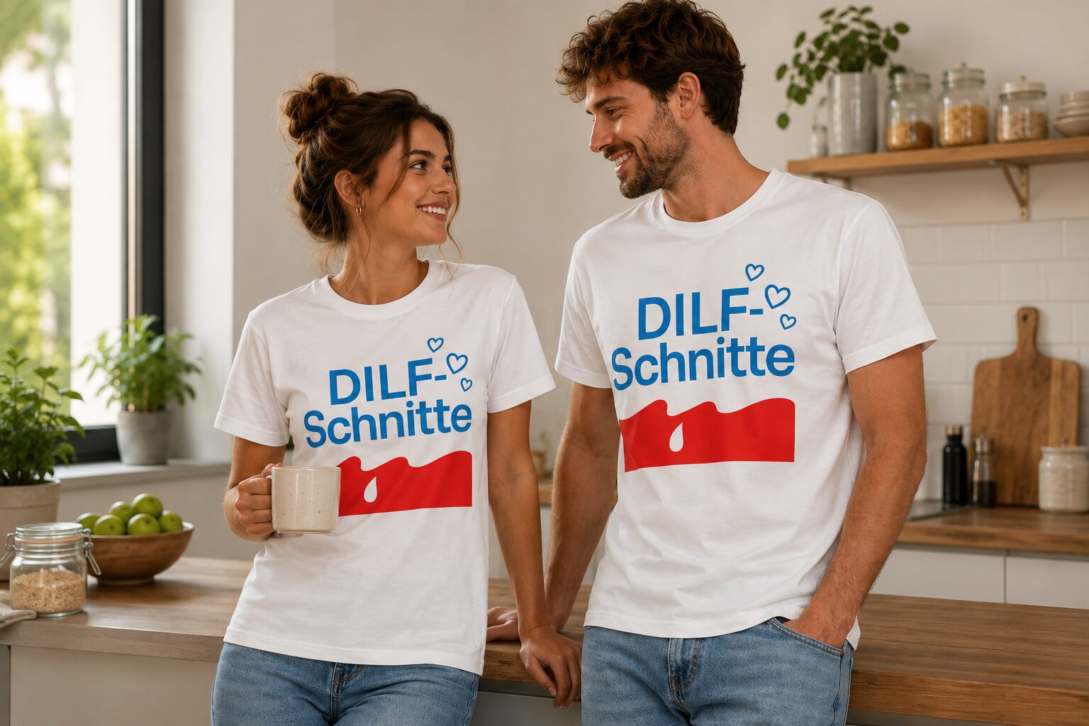 DILF-Schnitte Unisex-T-Shirt – T-Shirts – Klamottn™ DILF-Schnitte Unisex-T-Shirt – T-Shirts – Klamottn™