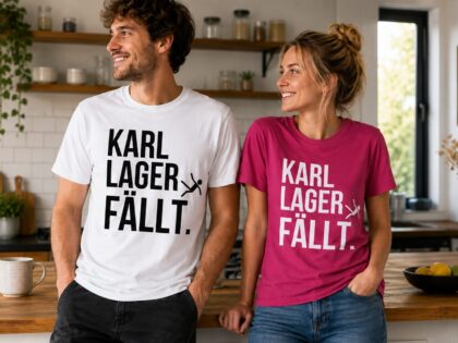 Karl Lager fällt Unisex-T-Shirt – T-Shirts – Klamottn™