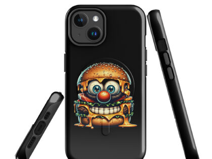 Cheeseburger Clown Hardcase iPhone®-Hülle mit MagSafe® – Accessoires – klamottn.de Cheeseburger Clown Hardcase iPhone®-Hülle mit MagSafe® – Accessoires – klamottn.de