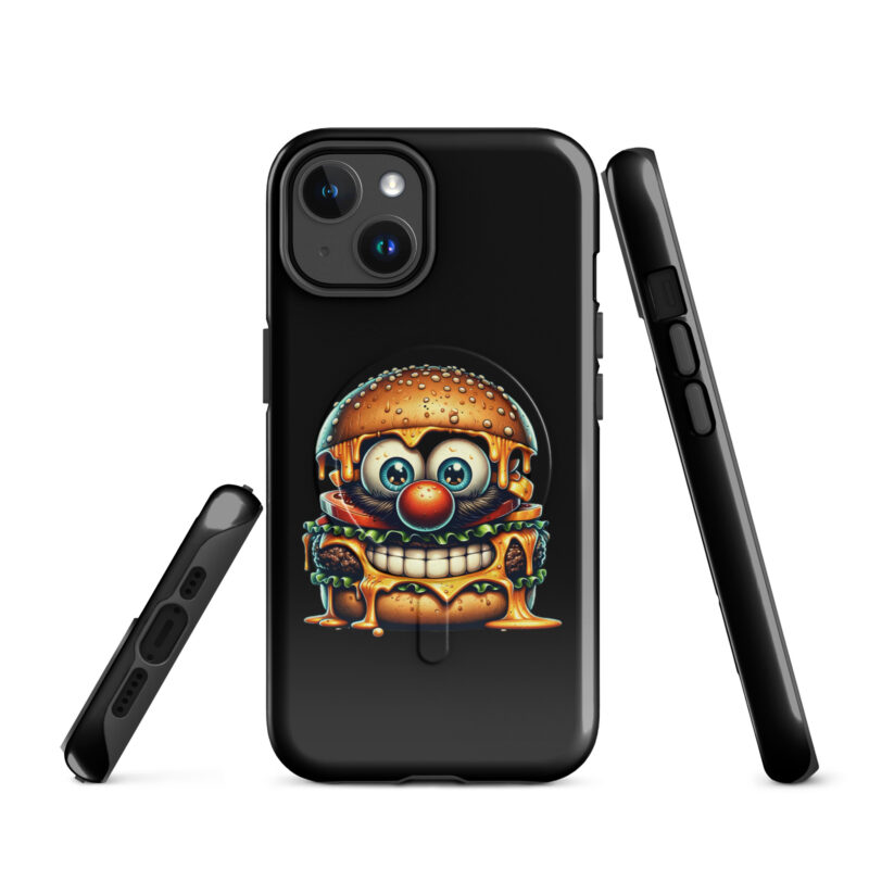 Cheeseburger Clown Hardcase iPhone®-Hülle mit MagSafe® – Accessoires – klamottn.de